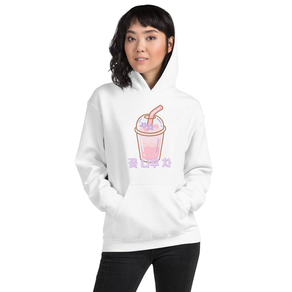 Kawaii Sakura Flower Tea Hoodie by The Kawaii Shoppu | The Kawaii Shoppu