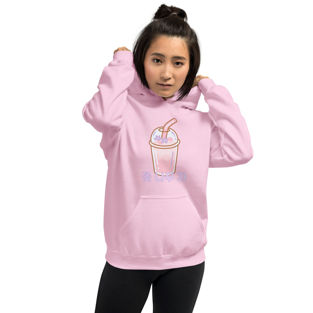 Kawaii Sakura Flower Tea Hoodie by The Kawaii Shoppu | The Kawaii Shoppu