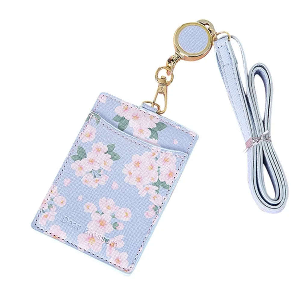 Kawaii Sakura ID Photo Card Holder Lanyard The Kawaii Shoppu Kawaii Sakura ID Photo Card Holder Lanyard The Kawaii Shoppu