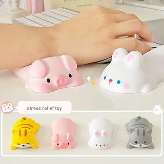 Kawaii Squishy Cute Keyboard Wrist Rest Support Home Decor by The Kawaii Shoppu | The Kawaii Shoppu