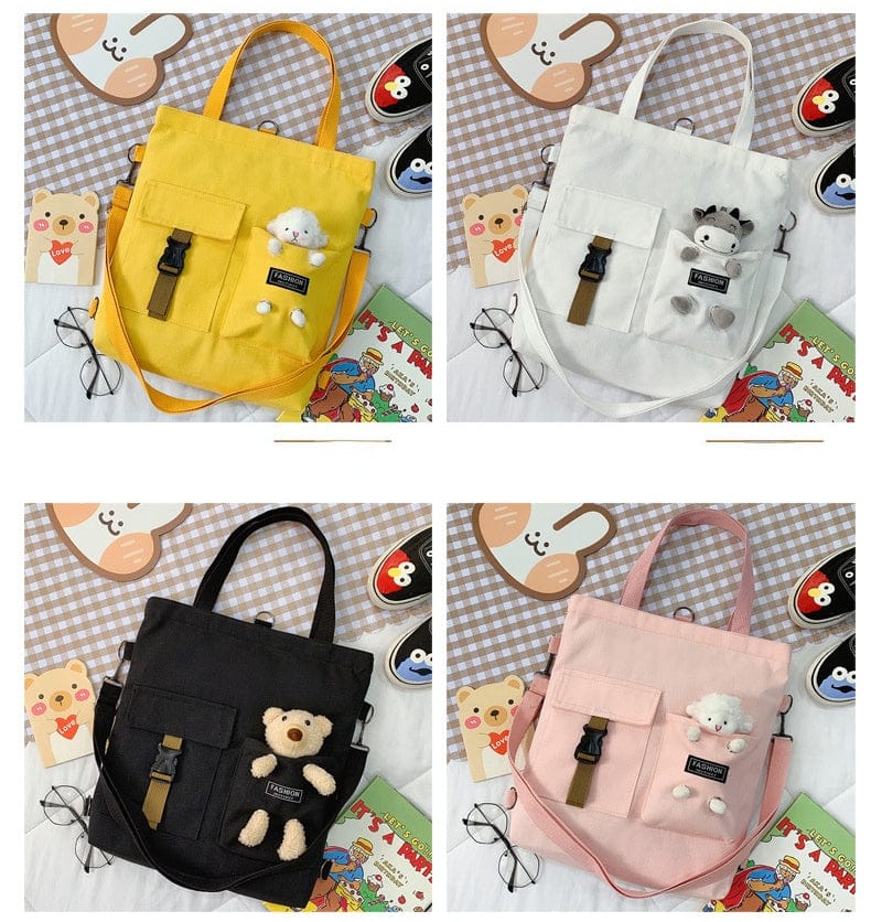 Kawaii Travel Tote Shopping Bag Bags The Kawaii Shoppu