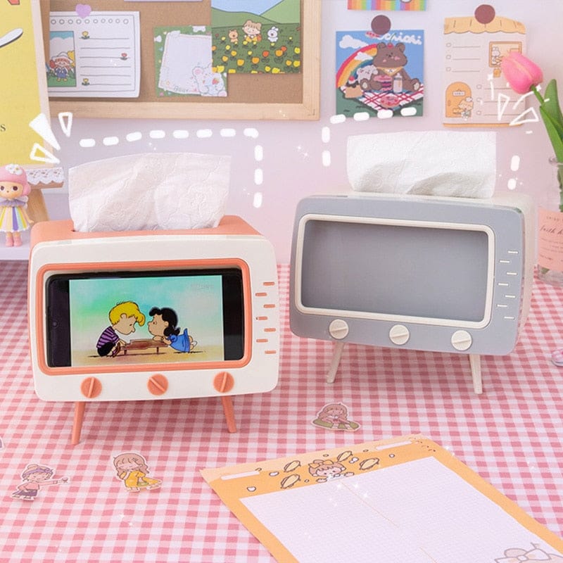 Kawaii TV Tissue Box null The Kawaii Shoppu