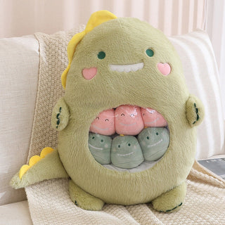 Koala / Bunny / Panda / Dino Pudding Plushies 6pcs dino Soft Toy by The Kawaii Shoppu | The Kawaii Shoppu