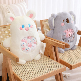 Koala / Bunny / Panda / Dino Pudding Plushies 6pcs Soft Toy by The Kawaii Shoppu | The Kawaii Shoppu