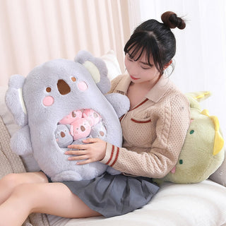 Koala / Bunny / Panda / Dino Pudding Plushies 6pcs Soft Toy by The Kawaii Shoppu | The Kawaii Shoppu