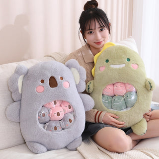 Koala / Bunny / Panda / Dino Pudding Plushies 6pcs Soft Toy by The Kawaii Shoppu | The Kawaii Shoppu
