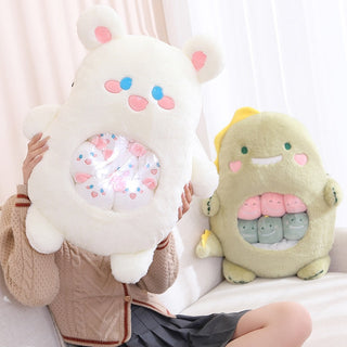 Koala / Bunny / Panda / Dino Pudding Plushies 6pcs Soft Toy by The Kawaii Shoppu | The Kawaii Shoppu