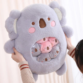 Koala / Bunny / Panda / Dino Pudding Plushies 6pcs Soft Toy by The Kawaii Shoppu | The Kawaii Shoppu