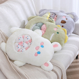 Koala / Bunny / Panda / Dino Pudding Plushies 6pcs Soft Toy by The Kawaii Shoppu | The Kawaii Shoppu