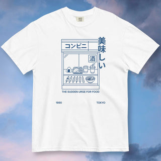 KONBINI Japanese Convenience Store Graphic Tee | Unisex Heavyweight Cotton T-Shirt