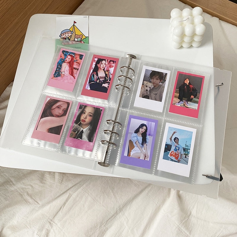Kpop Idol A5 Photo card Binder Cover Photo Album Collection Book Stationery by The Kawaii Shoppu | The Kawaii Shoppu