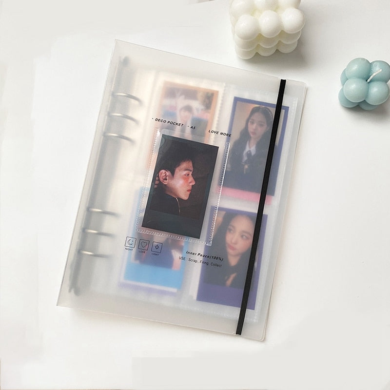 Kpop Idol A5 Photo card Binder Cover Photo Album Collection Book Stationery by The Kawaii Shoppu | The Kawaii Shoppu