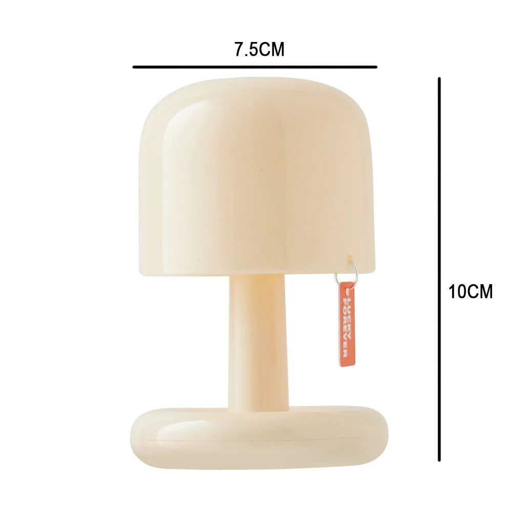 KShoppu INS Mini Mushroom USB Desktop Bedside Night Light Mushroom Lamp Light by The Kawaii Shoppu | The Kawaii Shoppu