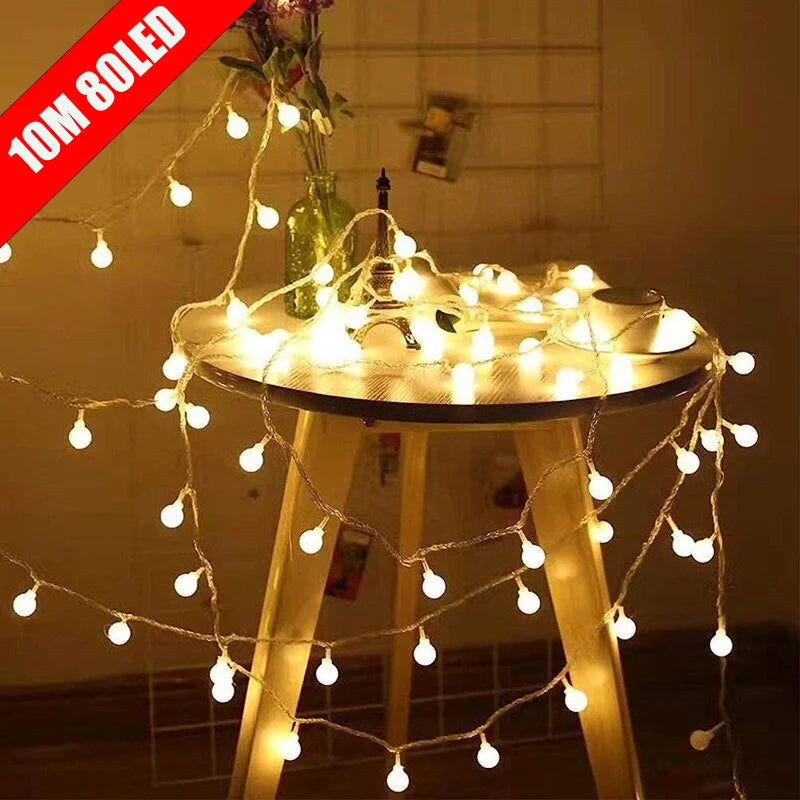 Led Ball String USB/Battery String Fairy Christmas Lights Light by The Kawaii Shoppu | The Kawaii Shoppu