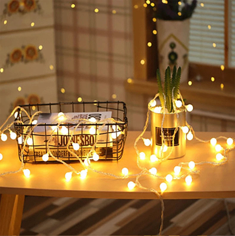 Led Ball String USB/Battery String Fairy Christmas Lights Light by The Kawaii Shoppu | The Kawaii Shoppu