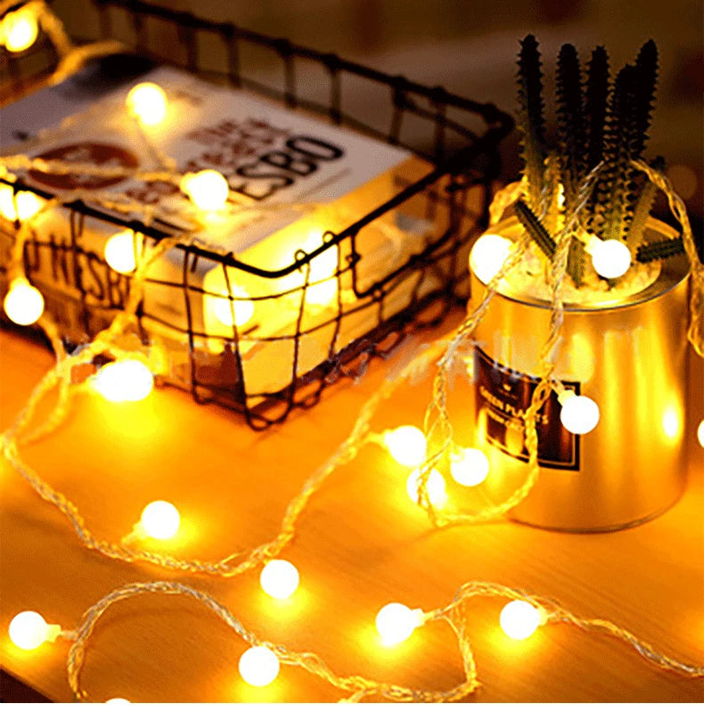 Led Ball String USB/Battery String Fairy Christmas Lights Light by The Kawaii Shoppu | The Kawaii Shoppu