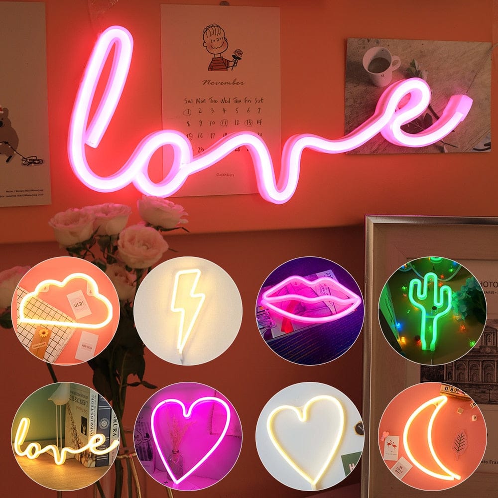 LED Neon Sign Lights null The Kawaii Shoppu