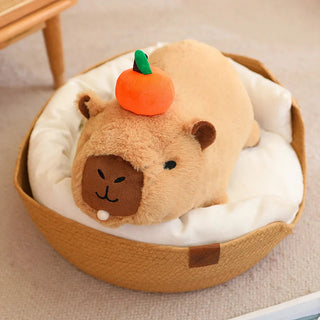 Little Clementine Capybara Plushie Soft Toy by The Kawaii Shoppu | The Kawaii Shoppu