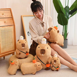 Little Clementine Capybara Plushie Soft Toy by The Kawaii Shoppu | The Kawaii Shoppu