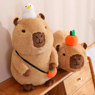 Little Clementine Capybara Plushie Soft Toy by The Kawaii Shoppu | The Kawaii Shoppu
