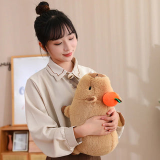 Little Clementine Capybara Plushie Soft Toy by The Kawaii Shoppu | The Kawaii Shoppu