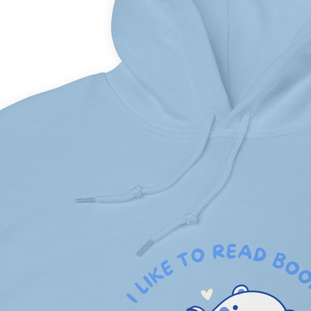 Love Books Cute Bear Kawaii Hoodie by The Kawaii Shoppu | The Kawaii Shoppu