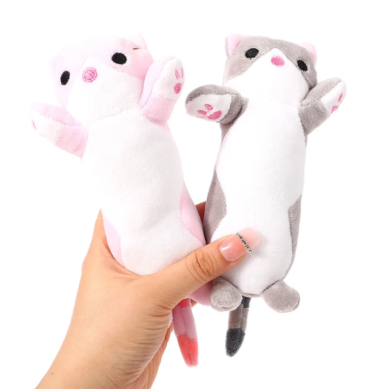 Lovely Long Cat Plushie Key Chain Soft Toy by The Kawaii Shoppu | The Kawaii Shoppu