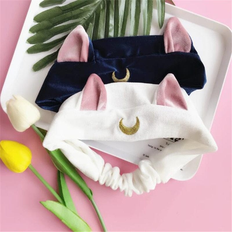 Luna Cat Head Band null The Kawaii Shoppu