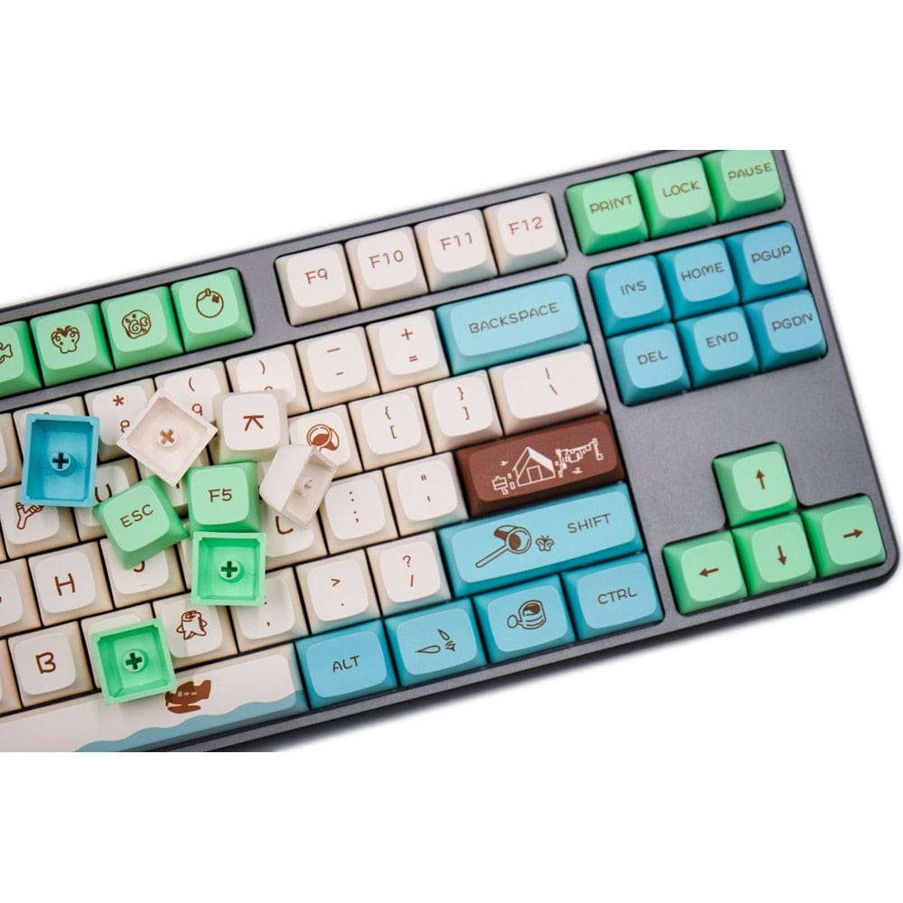 Magical Forest 135 XDA Mechanical Keycaps Keyboard The Kawaii Shoppu