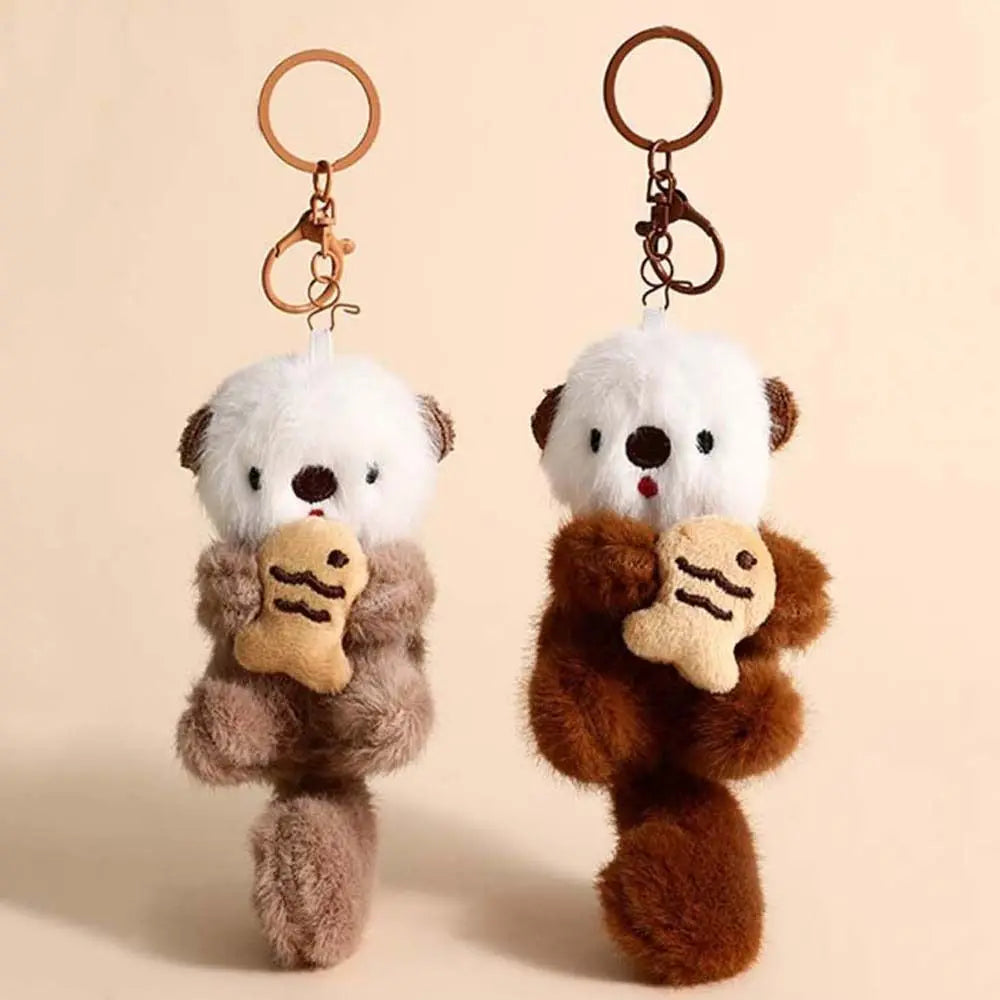 Mini Baby Otter Tapanyaki Plushie Keychain Soft Toy by The Kawaii Shoppu | The Kawaii Shoppu