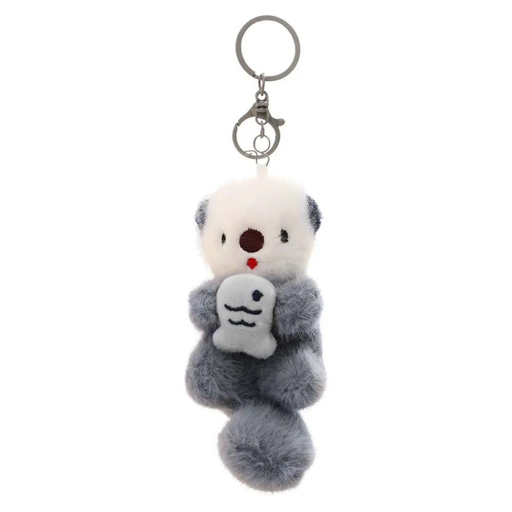 Mini Baby Otter Tapanyaki Plushie Keychain Soft Toy by The Kawaii Shoppu | The Kawaii Shoppu