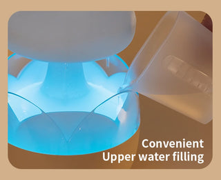 Mushroom Rain Cloud Aroma Diffuser & Humidifier with Night Light