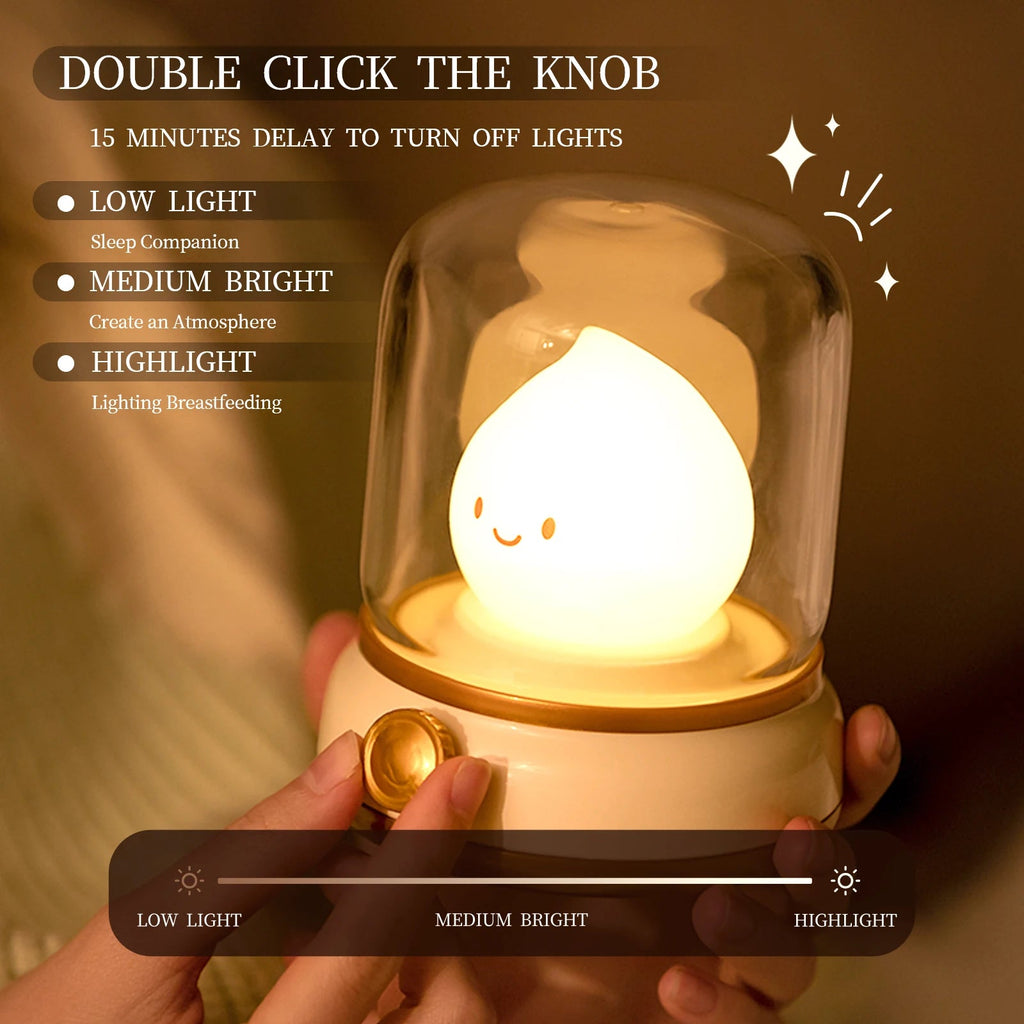 My Flame Friend Cozy Lamp Light by The Kawaii Shoppu | The Kawaii Shoppu