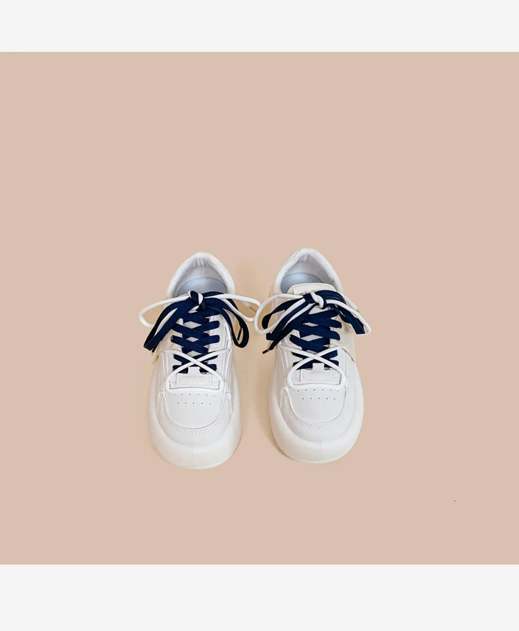 Neko Sushi White Chunky Sneakers WHITE Shoes by The Kawaii Shoppu | The Kawaii Shoppu