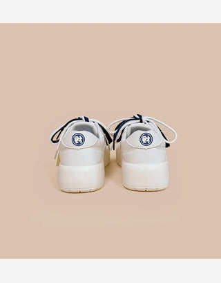 Neko Sushi White Chunky Sneakers WHITE Shoes by The Kawaii Shoppu | The Kawaii Shoppu