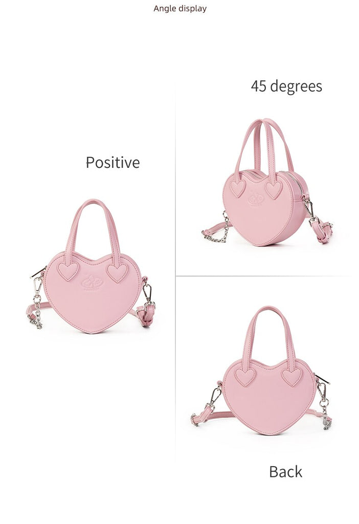 New Love Kawaii Pink heart Handbag Bag by The Kawaii Shoppu | The Kawaii Shoppu