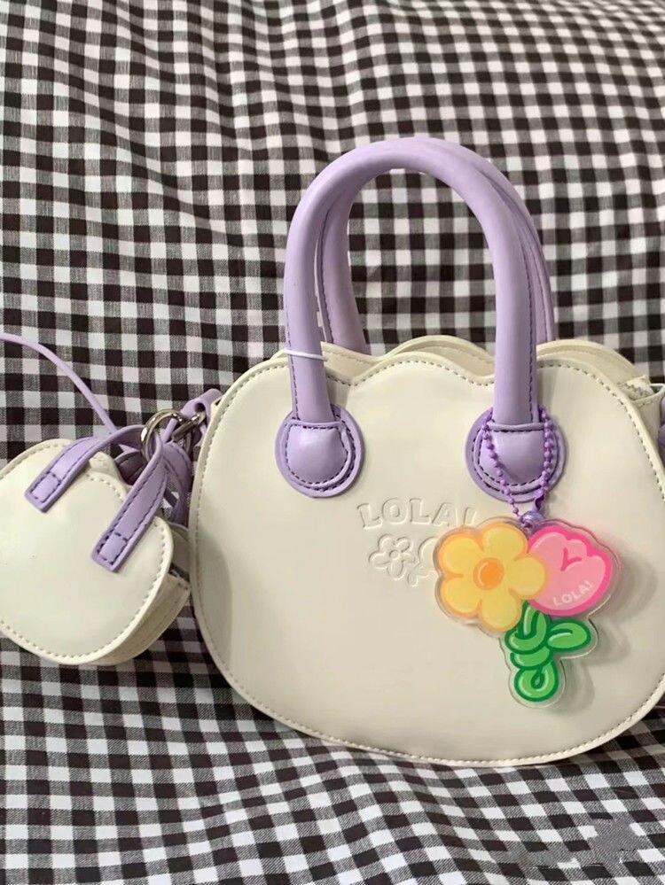 New Love Tulip Kawaii Handbag 19X16X5cm Bag by The Kawaii Shoppu | The Kawaii Shoppu