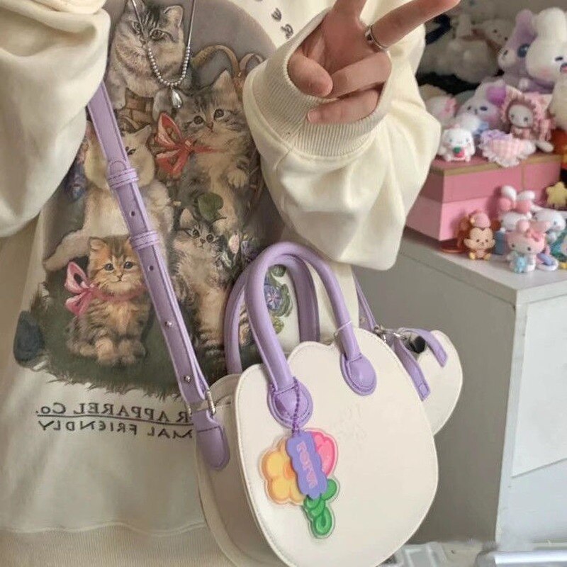 New Love Tulip Kawaii Handbag 19X16X5cm Bag by The Kawaii Shoppu | The Kawaii Shoppu