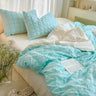 13 - Flower Blue / White