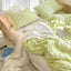 2 - Lime Green / White