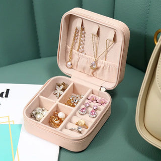 Portable Mini Jewellery Travel Storage Box