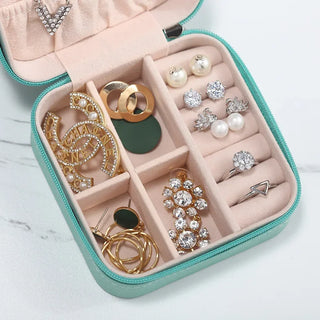 Portable Mini Jewellery Travel Storage Box