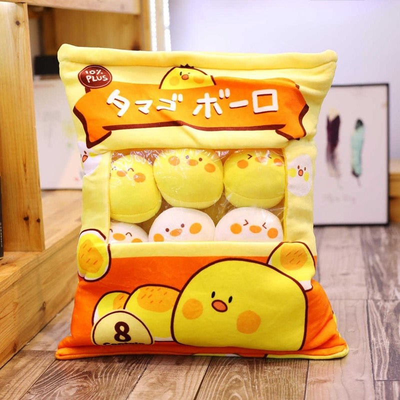 Pudding Plushies (Mega Collection) 8pcs-Chicks Soft Toy by The Kawaii Shoppu | The Kawaii Shoppu