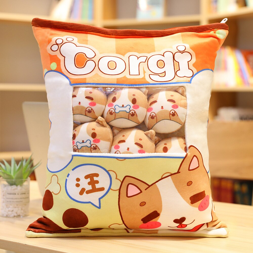 Pudding Plushies (Mega Collection) 8pcs-Corgis Soft Toy by The Kawaii Shoppu | The Kawaii Shoppu