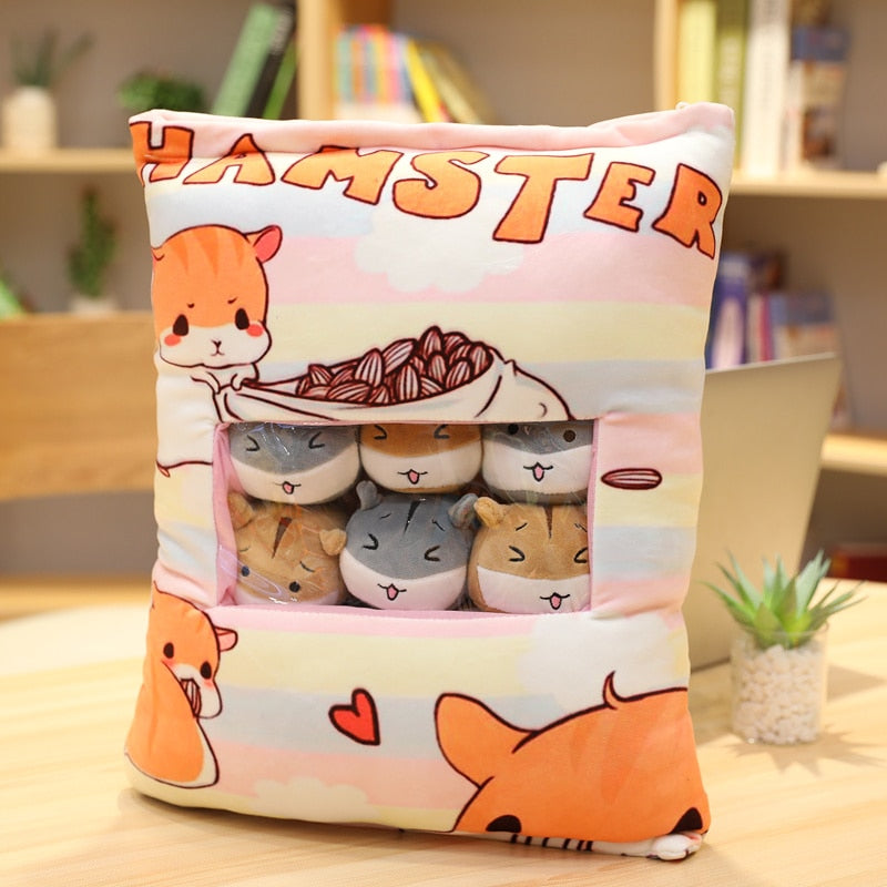 Pudding Plushies (Mega Collection) 8pcs-Hamsters 1 Soft Toy by The Kawaii Shoppu | The Kawaii Shoppu