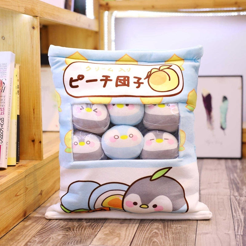 Pudding Plushies (Mega Collection) 8pcs-Penguin Soft Toy by The Kawaii Shoppu | The Kawaii Shoppu