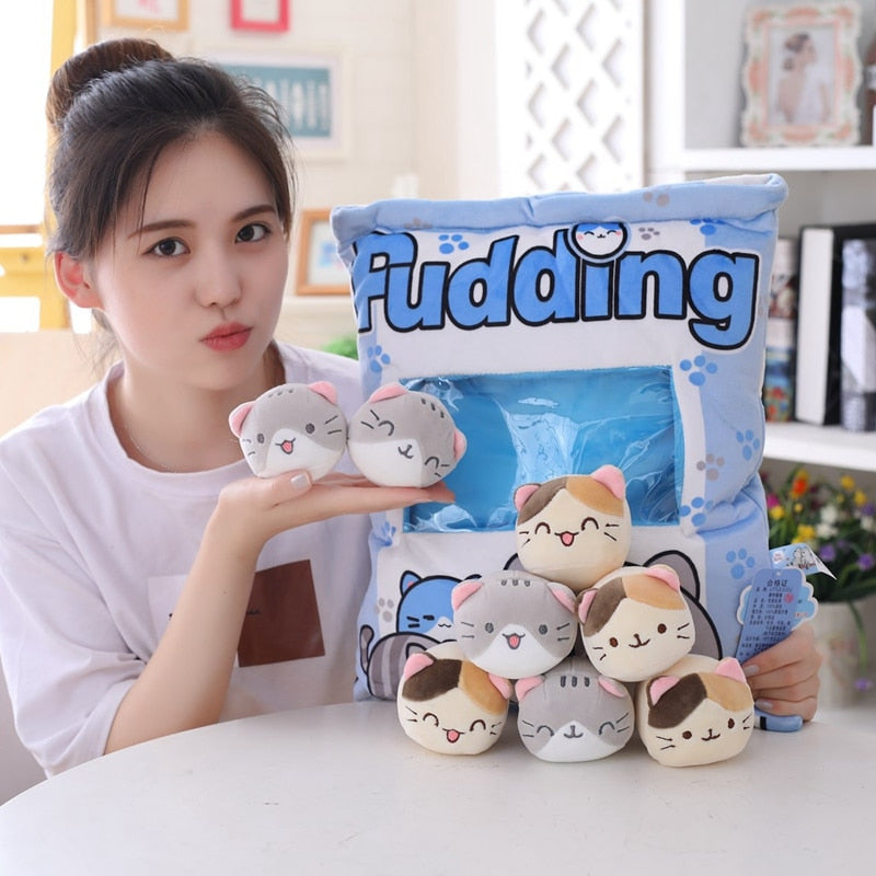 Pudding Plushies (Mega Collection) Soft Toy by The Kawaii Shoppu | The Kawaii Shoppu