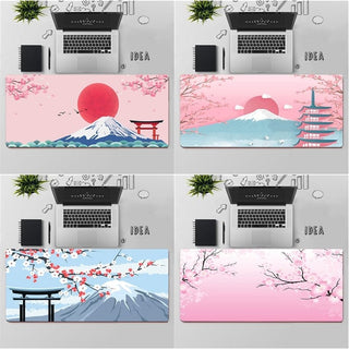 Sakura Mountain Desk Mat Decor The Kawaii Shoppu