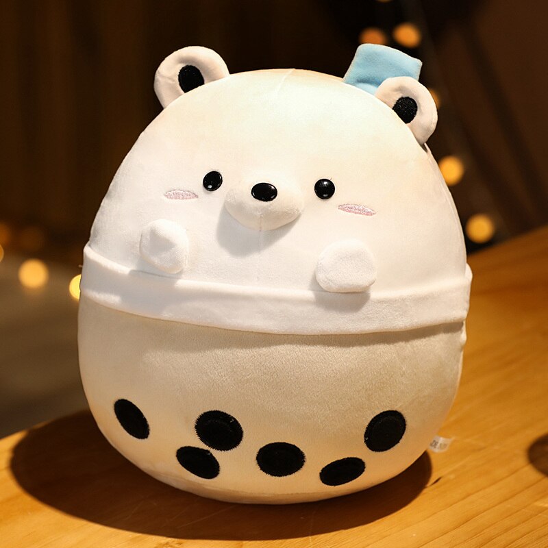 Shoppu Boba Milk Tea Plushies 25cm bear Soft Toy by The Kawaii Shoppu | The Kawaii Shoppu
