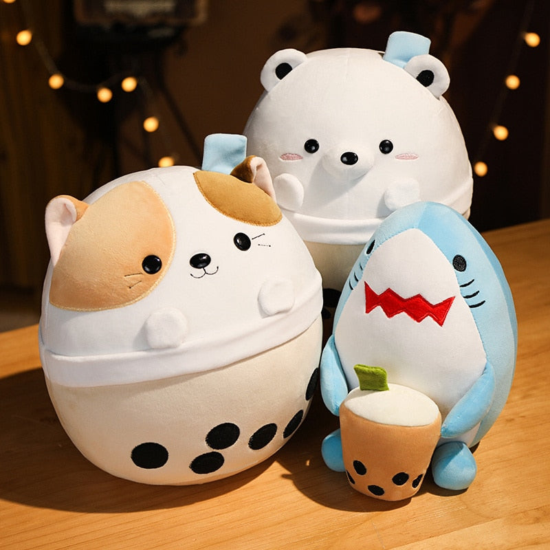 Shoppu Boba Milk Tea Plushies Soft Toy by The Kawaii Shoppu | The Kawaii Shoppu